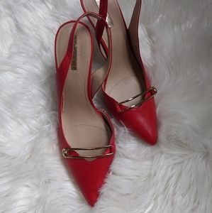 Tahari Red Pumps
